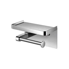 Wand WC Papierhouders met plank zwart