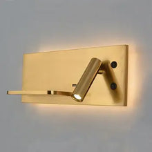 Hotel Decorative Recessed Bedside Headboard Leeslamp met Draadloze Oplader USB-poort LED Leeswandlamp
