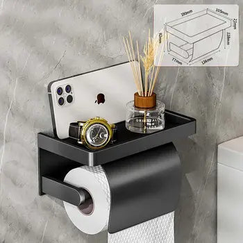 Wc-papierhouders met Telefoonhouder